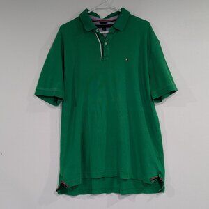 Tommy Hilfiger Classic Fit Polo Tee Kelly Green Size XL